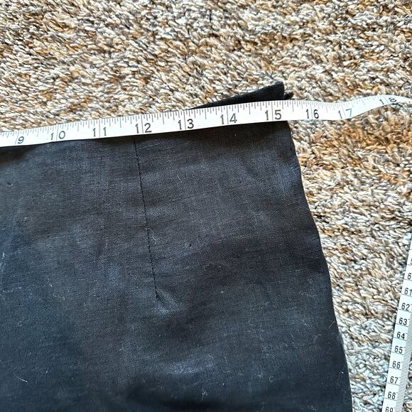 SARA ISABELLA Irish Linen Embroidered Pants Size 6 Art to Wear Eclectic Classic - Picture 9 of 11